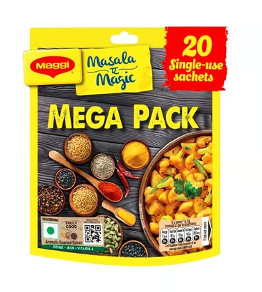 Maggi Masala-ae-Magic Sabzi Masala Mega Pack (20 Sachets, 120g)