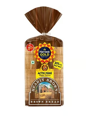 Harvest Gold Hearty Brown Bread 400 gm